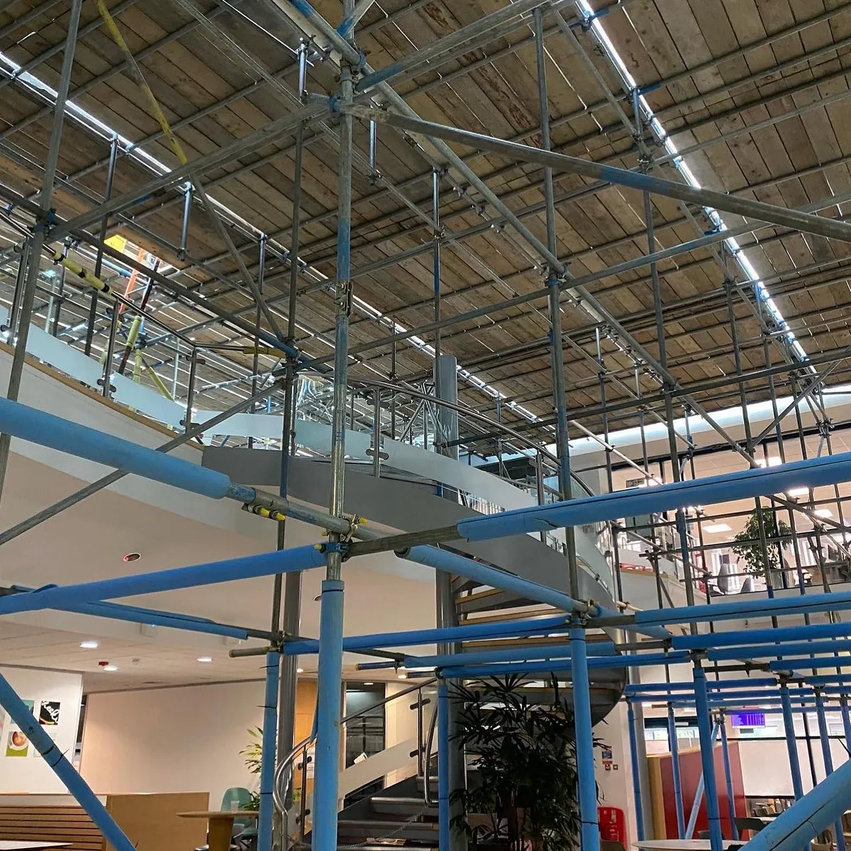 Scaffolding Solution for Caldecote Business Park, Milton Keynes
