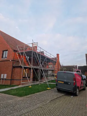 Thumbnail for Domestic Scaffolding for Solar Panel Installation in Milton Keynes