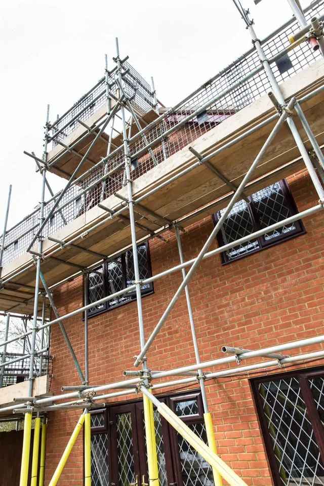 Domestic Scaffolding in Worcester
