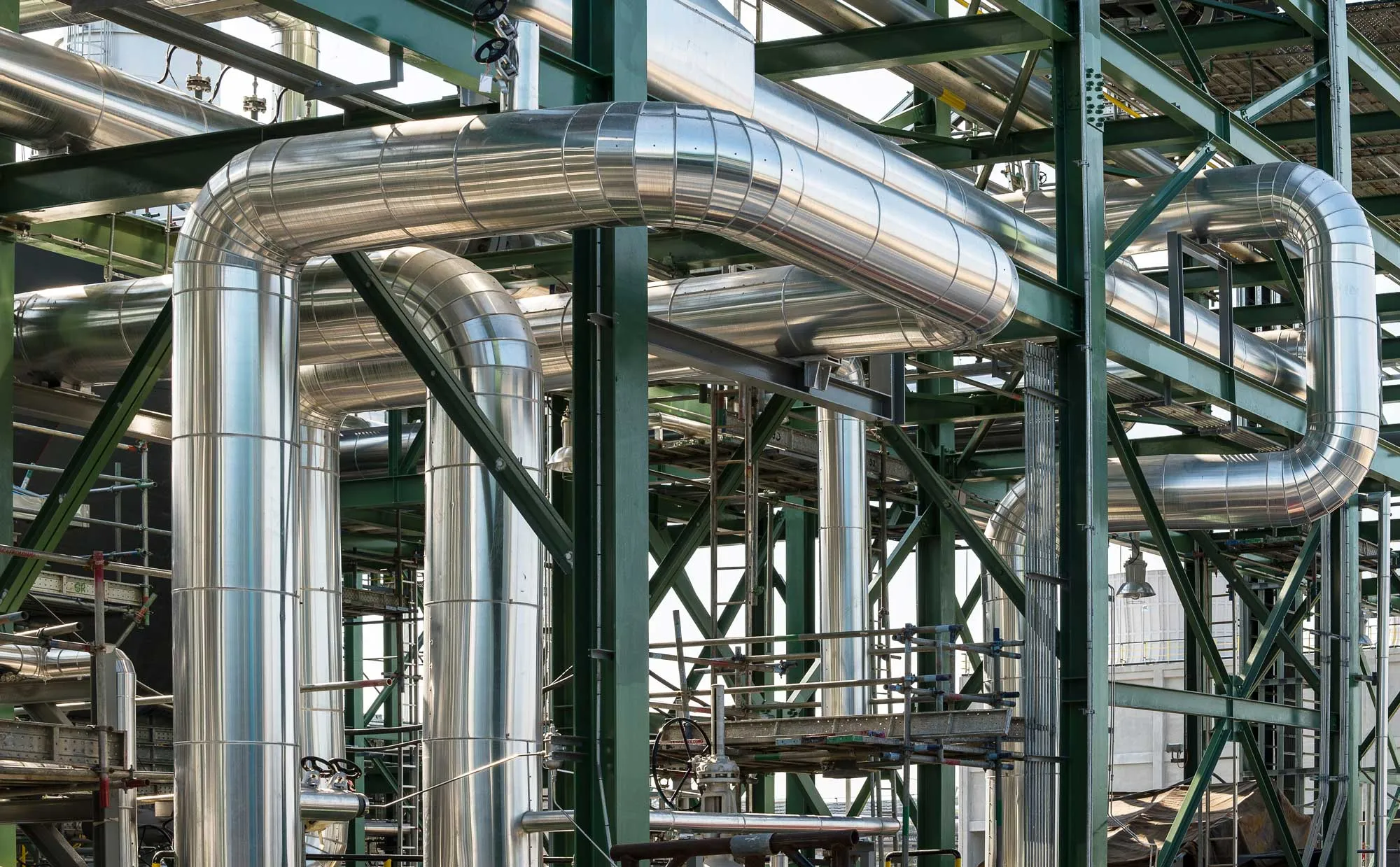 Traditional tube and fitting scaffolding by MKSS