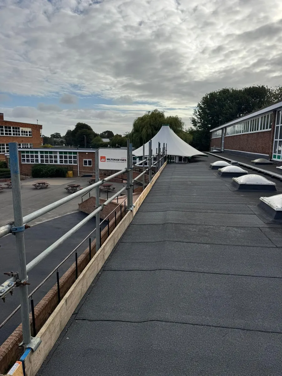 Roof Edge Protection for Lord Grey Academy, Bletchley